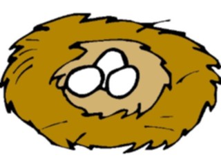 Sticker Custom Preview Image #016990 Animals Birds Nest Eggs1