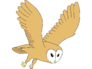 Sticker Custom Preview Image #017021 Animals Birds Owl08