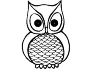 Sticker Custom Preview Image #017027 Animals Birds Owl14