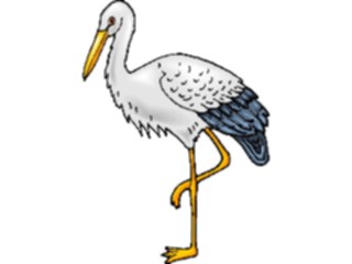 Sticker Custom Preview Image #017269 Animals Birds Stork7