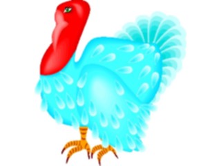 Sticker Custom Preview Image #017346 Animals Birds Turkey4