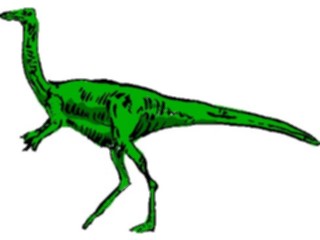 Sticker Custom Preview Image #017455 Animals Brush Stroke Dinosaur4