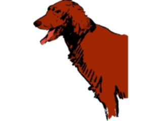 Sticker Custom Preview Image #017459 Animals Brush Stroke Dog03