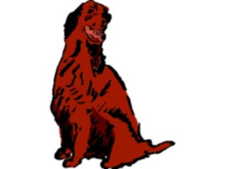 Sticker Custom Preview Image #017460 Animals Brush Stroke Dog04