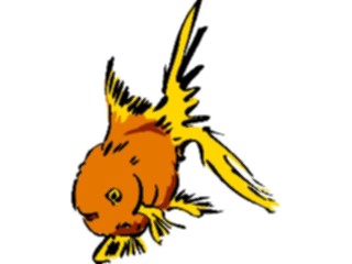 Sticker Custom Preview Image #017481 Animals Brush Stroke Fish6