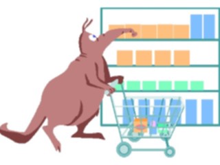 Sticker Custom Preview Image #017530 Animals Cartoons Aardvark2