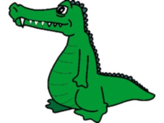 Sticker Custom Preview Image #017533 Animals Cartoons Alligator01