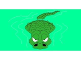 Sticker Custom Preview Image #017536 Animals Cartoons Alligator04