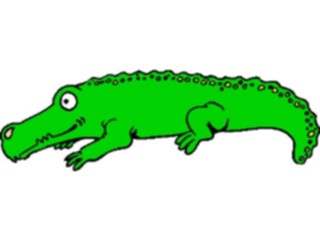 Sticker Custom Preview Image #017537 Animals Cartoons Alligator05