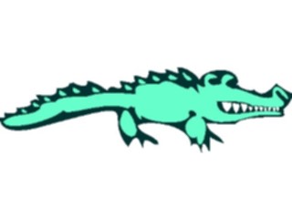 Sticker Custom Preview Image #017540 Animals Cartoons Alligator08