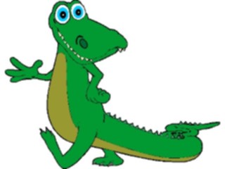 Sticker Custom Preview Image #017545 Animals Cartoons Alligator13