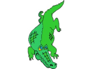 Sticker Custom Preview Image #017549 Animals Cartoons Alligator17