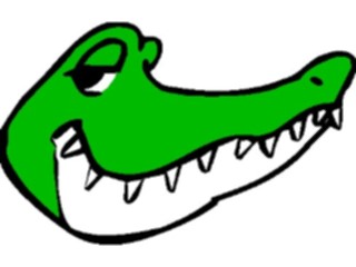 Sticker Custom Preview Image #017567 Animals Cartoons Alligator Seductive