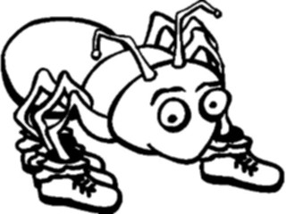 Sticker Custom Preview Image #017586 Animals Cartoons Ant09