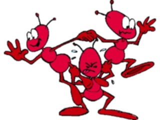 Sticker Custom Preview Image #017616 Animals Cartoons Ants Acrobats