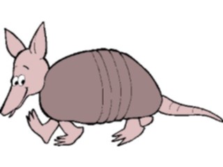 Sticker Custom Preview Image #017625 Animals Cartoons Armadillo3