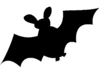 Sticker Custom Preview Image #017637 Animals Cartoons Bat01