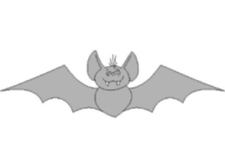 Sticker Custom Preview Image #017638 Animals Cartoons Bat02