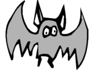 Sticker Custom Preview Image #017640 Animals Cartoons Bat04