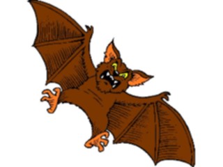 Sticker Custom Preview Image #017644 Animals Cartoons Bat08