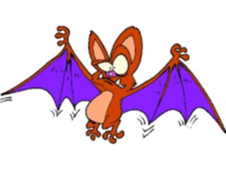 Sticker Custom Preview Image #017647 Animals Cartoons Bat11