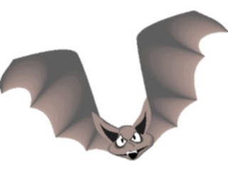 Sticker Custom Preview Image #017651 Animals Cartoons Bat15