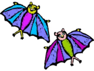 Sticker Custom Preview Image #017661 Animals Cartoons Bats2