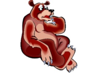 Sticker Custom Preview Image #017674 Animals Cartoons Bear12