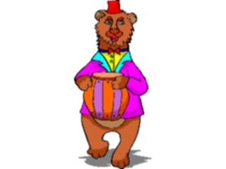 Sticker Custom Preview Image #017795 Animals Cartoons Bearwith Honey3