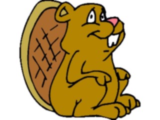 Sticker Custom Preview Image #017815 Animals Cartoons Beaver3