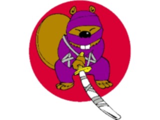 Sticker Custom Preview Image #017831 Animals Cartoons Beaver Ninja