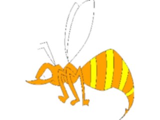 Sticker Custom Preview Image #017841 Animals Cartoons Bee01