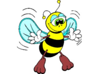 Sticker Custom Preview Image #017847 Animals Cartoons Bee07