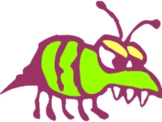 Sticker Custom Preview Image #017848 Animals Cartoons Bee08