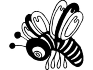 Sticker Custom Preview Image #017852 Animals Cartoons Bee12