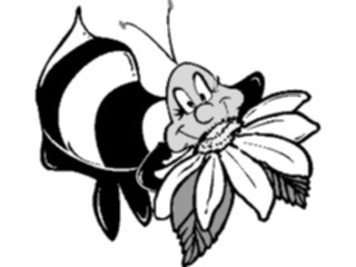 Sticker Custom Preview Image #017858 Animals Cartoons Bee18