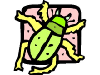 Sticker Custom Preview Image #017892 Animals Cartoons Beetle2