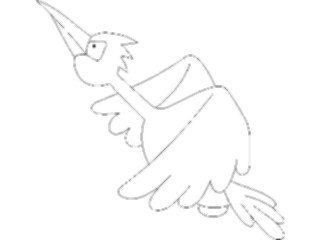 Sticker Custom Preview Image #017897 Animals Cartoons Bird01