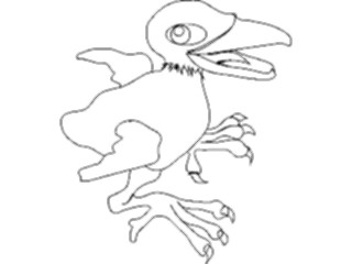 Sticker Custom Preview Image #017902 Animals Cartoons Bird06