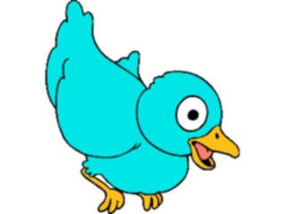 Sticker Custom Preview Image #017905 Animals Cartoons Bird09
