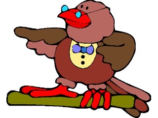 Sticker Custom Preview Image #017930 Animals Cartoons Bird34