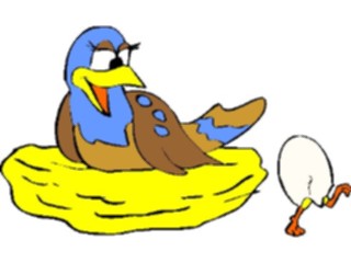 Sticker Custom Preview Image #017947 Animals Cartoons Bird Egg