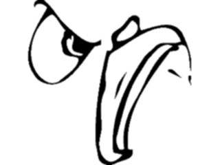 Sticker Custom Preview Image #017948 Animals Cartoons Bird Face