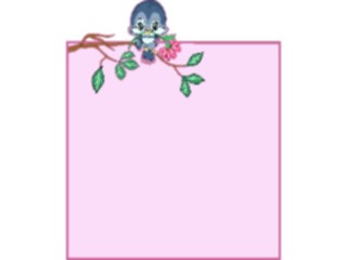 Sticker Custom Preview Image #017965 Animals Cartoons Bird Frame1