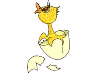 Sticker Custom Preview Image #017970 Animals Cartoons Bird Hatching2