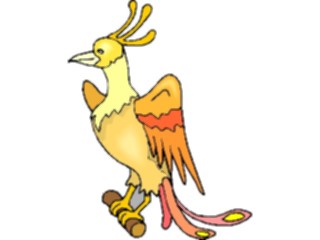 Sticker Custom Preview Image #017980 Animals Cartoons Bird Perched4