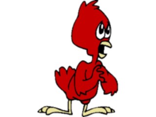 Sticker Custom Preview Image #017981 Animals Cartoons Bird Pleading