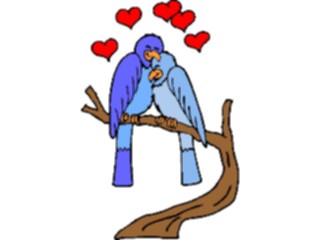 Sticker Custom Preview Image #018023 Animals Cartoons Birdsin Love3