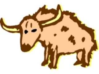 Sticker Custom Preview Image #018028 Animals Cartoons Bison1