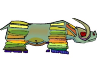 Sticker Custom Preview Image #018038 Animals Cartoons Boar5